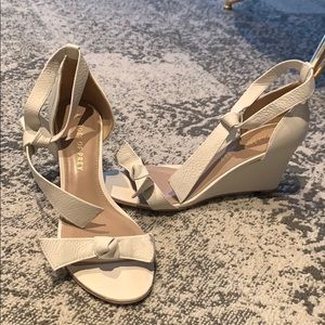 BHLDN ‘Mariposa’ wedding wedge sandals